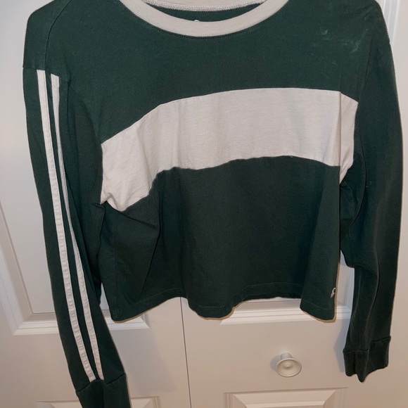 green striped Hollister long sleeve - Picture 2 of 4